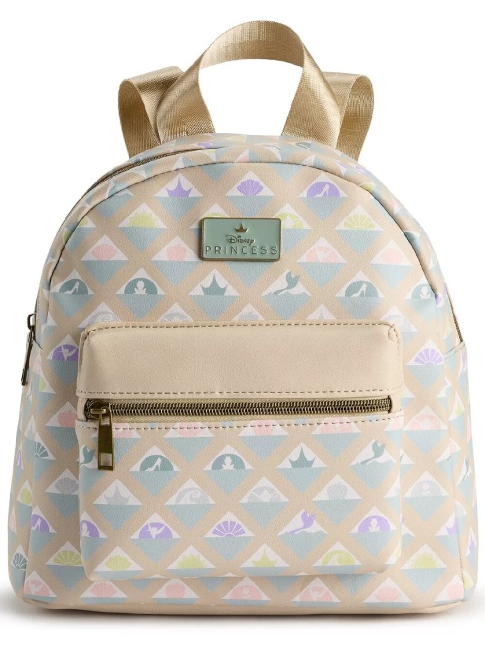 Disney Princesses All Over Print Mini Backpack Bioworld NWT